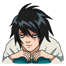 Telegram stiker 🤩 Тетрадь смерти @nyasticks
