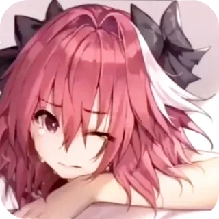 Telegram sticker 👄 Astolfo @Kane_zzz