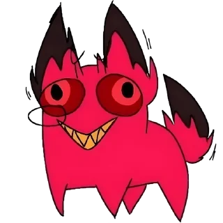 Telegram sticker 🥩 ㅤAlastor cat 2 𖥻 tg: @weshilwe