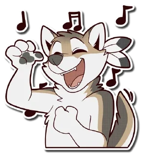 Video sticker 🎵 Puppy Dante