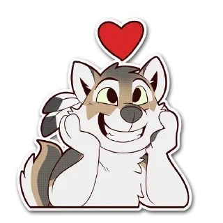 Telegram sticker 😍 Puppy Dante