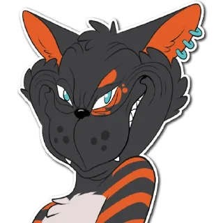 Sticker 😈 Cruise Cubed³