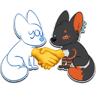 Telegram sticker 🤝 Cruise Cubed³