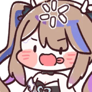 Video sticker 😏 밍밍한스텔콘