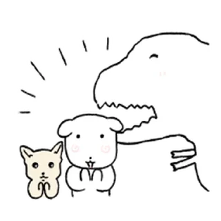 Telegram sticker ⭐ [패키지] 거대 듀! 가나디 @moe_sticker_bot