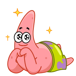 Telegram sticker 😊 Patrick