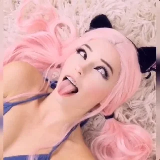 Video sticker 😜 Belle Delphine by @DracuDinBotiza