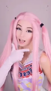 Telegram sticker 👉 Belle Delphine by @DracuDinBotiza