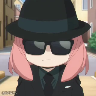 Sticker 😎 🎥 Anya Forger-3 (@TodorokiShouto)