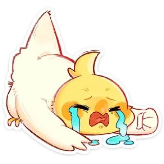 Telegram sticker 😭 Лучик @stickersvvk