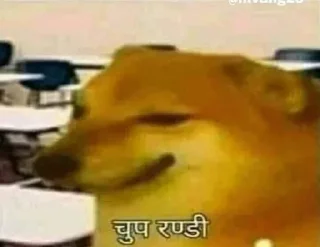 Telegram sticker 🤫 @MereChannels हिंदी चीम्स @in_stic