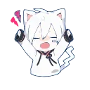Telegram sticker 😡 Mafumafu cat😽 - @MochaStickers