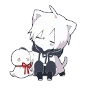 Telegram sticker ☺️ Mafumafu cat😽 - @MochaStickers