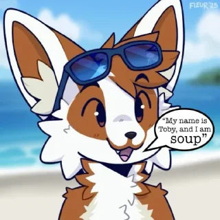 Video sticker 💬 Toby's Silly Shenanigans