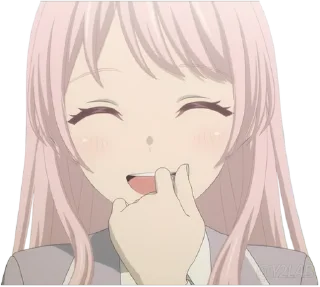 Telegram sticker 🤭 BanG Dream! It's MyGO!!!!! @Y2LAB