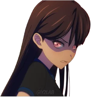 Telegram sticker 😡 BanG Dream! It's MyGO!!!!! @Y2LAB