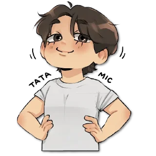 Sticker 😎 TATA MIC : by Broken_pencil