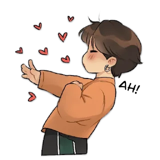 Telegram sticker 🥰 TATA MIC : by Broken_pencil