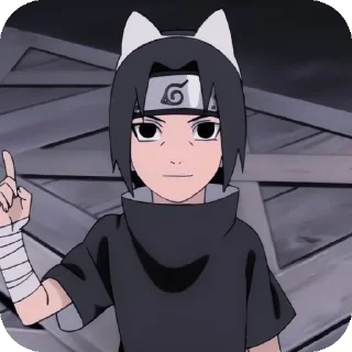 Telegram stiker 🙂 Итачи и Саске ➡️ @Earth928B