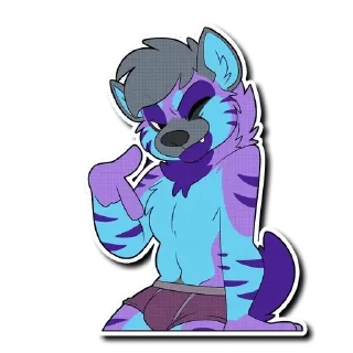 Video sticker 😉 Floofy's Way 5 — @stckrRobot