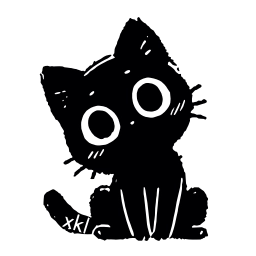 Sticker 😳 𝐵𝘭𝘢𝘤𝘬 𝒞𝘢𝘵 𝐻𝒟 @xkysluv