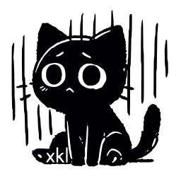 Sticker 😔 𝐵𝘭𝘢𝘤𝘬 𝒞𝘢𝘵 𝐻𝒟 @xkysluv