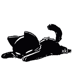 Sticker 😴 𝐵𝘭𝘢𝘤𝘬 𝒞𝘢𝘵 𝐻𝒟 @xkysluv