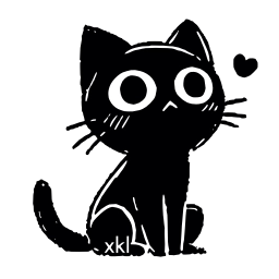 Sticker 🖤 𝐵𝘭𝘢𝘤𝘬 𝒞𝘢𝘵 𝐻𝒟 @xkysluv