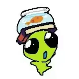 Video sticker 😮 Пришелевц @TgEmodziBot