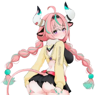 Telegram sticker 🍑 VARESA ОТ @MOZG_BANBOO