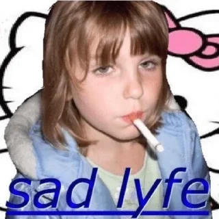 Telegram sticker 😔 Пирипурипа :: @fStikBot