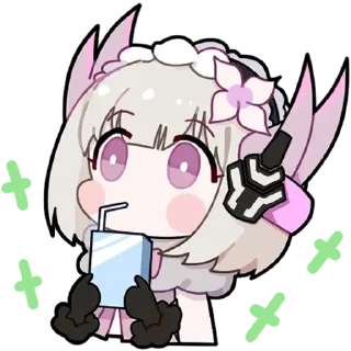 Телеграм стикер 🧃 @PunishingGrayRaven Stickers®