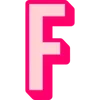 Video sticker 🤩 Bebas Outline Pink...