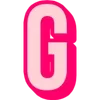Video sticker 🤩 Bebas Outline Pink...