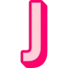 Video sticker 🤩 Bebas Outline Pink...