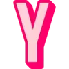 Sticker 🤩 Bebas Outline Pink @TgEmodziBot