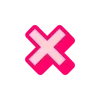 Sticker 🤩 Bebas Outline Pink @TgEmodziBot