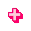 Sticker 🤩 Bebas Outline Pink @TgEmodziBot