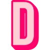 Video sticker 🤩 Bebas Outline Pink...
