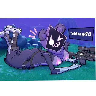 Video sticker 📖 Raven Team Leader