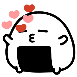 Sticker 🍙 Onigiri - @ShoutoEmoji