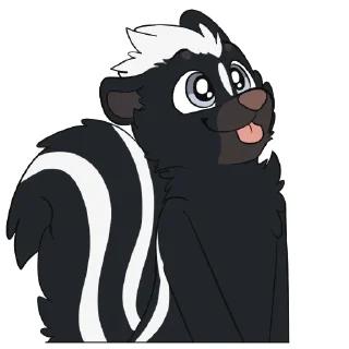 Sticker 🙂 Skunk Stickers by Pulexart.com