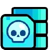 Sticker 💀 UI Brawl Stars @BrawlStarsStik