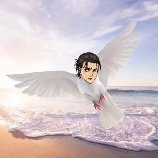 Telegram sticker 🕊️ атака титанів 😈 :: @fStikBot