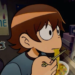 Video sticker 🌟 Scott Pilgrim[@Kurailonely] :: @fStikBot