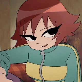 Video sticker 🌟 Scott Pilgrim[@Kurailonely] :: @fStikBot