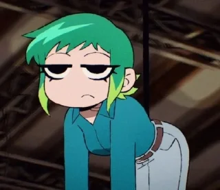 Telegram sticker 🌟 Scott Pilgrim[@Kurailonely] :: @fStikBot