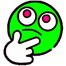 Sticker 💚 Вырвиглазное от @emoji_gray и @Emoji_TGP