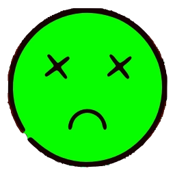 Sticker 💚 Вырвиглазное от @emoji_gray и @Emoji_TGP