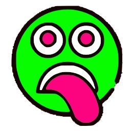 Sticker 💚 Вырвиглазное от @emoji_gray и @Emoji_TGP